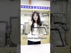 13.3 اینچ پانل صفحه لمسی ظرفیتی با رابط USB و گوشه 4 * R10