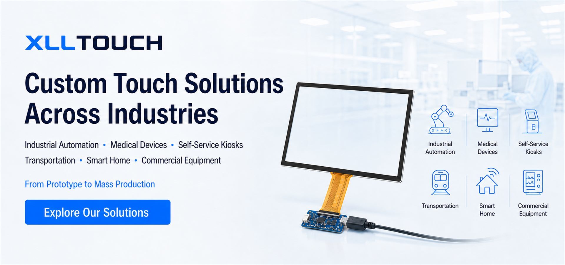 کیفیت پانل های لمسی ظرفیت دار کارخانه