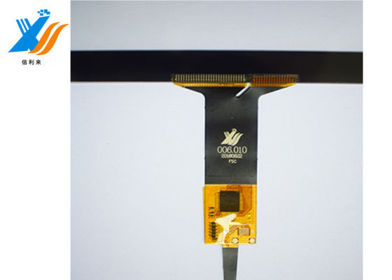 صفحه لمسی 7 اینچی ضد انفجار LCD ظرفیت دار سیاه سفید حساسیت بالا
