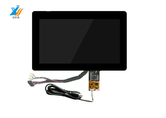 ضد گرد و غبار 10.1 اینچ صفحه نمایش لمسی LCD تعاملی ضد آب با راننده LED