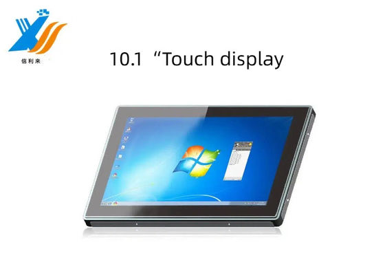 10.1 اینچ پنل LCD لمسی با حساسیت بالا ساختار G + G VGA HDMI سفارشی برای رایانه های تبلت آموزش صنعتی