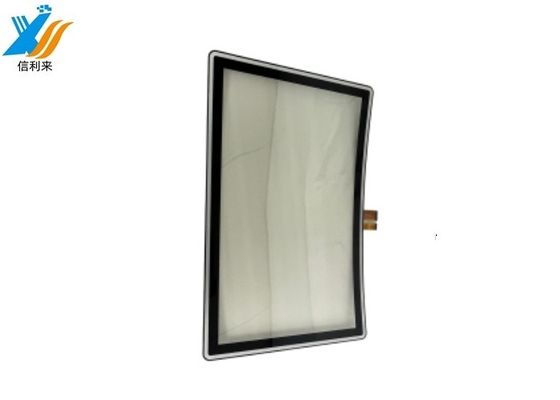 سفارشی سازی 10 لمس خمیده صفحه نمایش لمسی پنل ضد آب ضد روغن ضد UV AR AF AG قلم لمسی صفحه نمایش LCD مانیتور برای نمایش تجاری دستگاه های سرگرمی بازی های ژوک بوکس