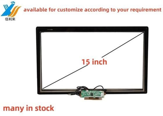 پنل صفحه لمسی LCD 15 اینچی با USB/IIC Interface Multi Points