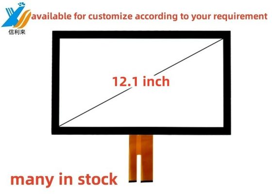 12.1 اینچ Multi touch projected capacitive (PCAP) GG GFF صفحه نمایش لمسی پنل ضد آب ضد روغن قلم لمسی سفارشی صفحه نمایش LCD LED AR AG AF برای تبلت pc آموزش پزشکی صنعتی بانکداری