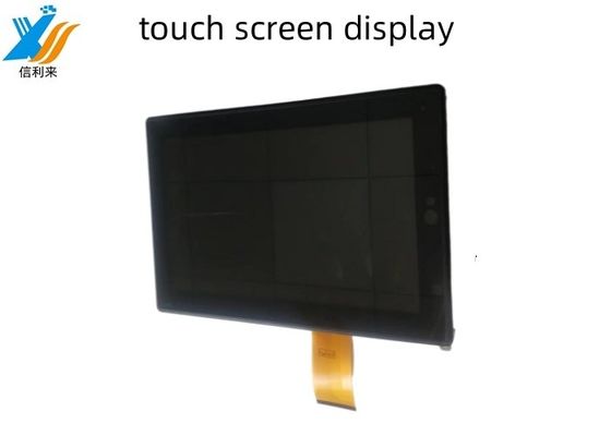 صفحه نمایش لمسی LCD چند لمسی سفارشی با فناوری AR / AG / AF ضد UV USB / VGA / HDMI برای تبلت صنعتی