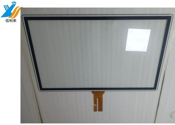 صفحه لمسی قابل تنظیم 43 اینچ PCAP ITO شیشه ای چند لمسی مانیتور لمسی ظرفیتی برای آموزش کنفرانس های پزشکی بازی های تعاملی ویدیو دیوار لپ تاپ های هوشمند خانه