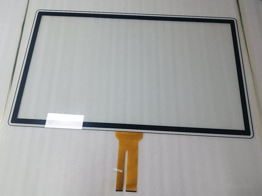 صفحه لمسی قابلیتی 43 اینچی قابل تنظیم با مانیتور BOE LG IC برای دیوار ویدئویی تعاملی HMI آموزش کیوسک خودپرداز قرص دستگاه پولداري POS