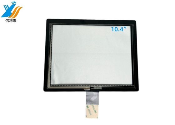 صفحه نمایش صنعتی سیاه همه در یک PC PCAP صفحه نمایش لمسی 10.4 اینچی با رابط USB و IIC COF