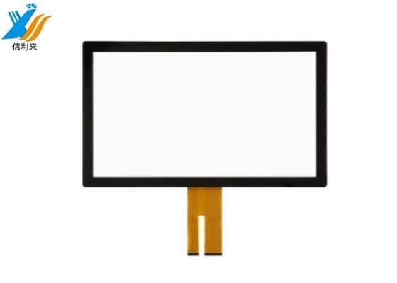 2.7mm ضخامت پنل ظرفیت صفحه لمسی ITO شیشه سیاه
