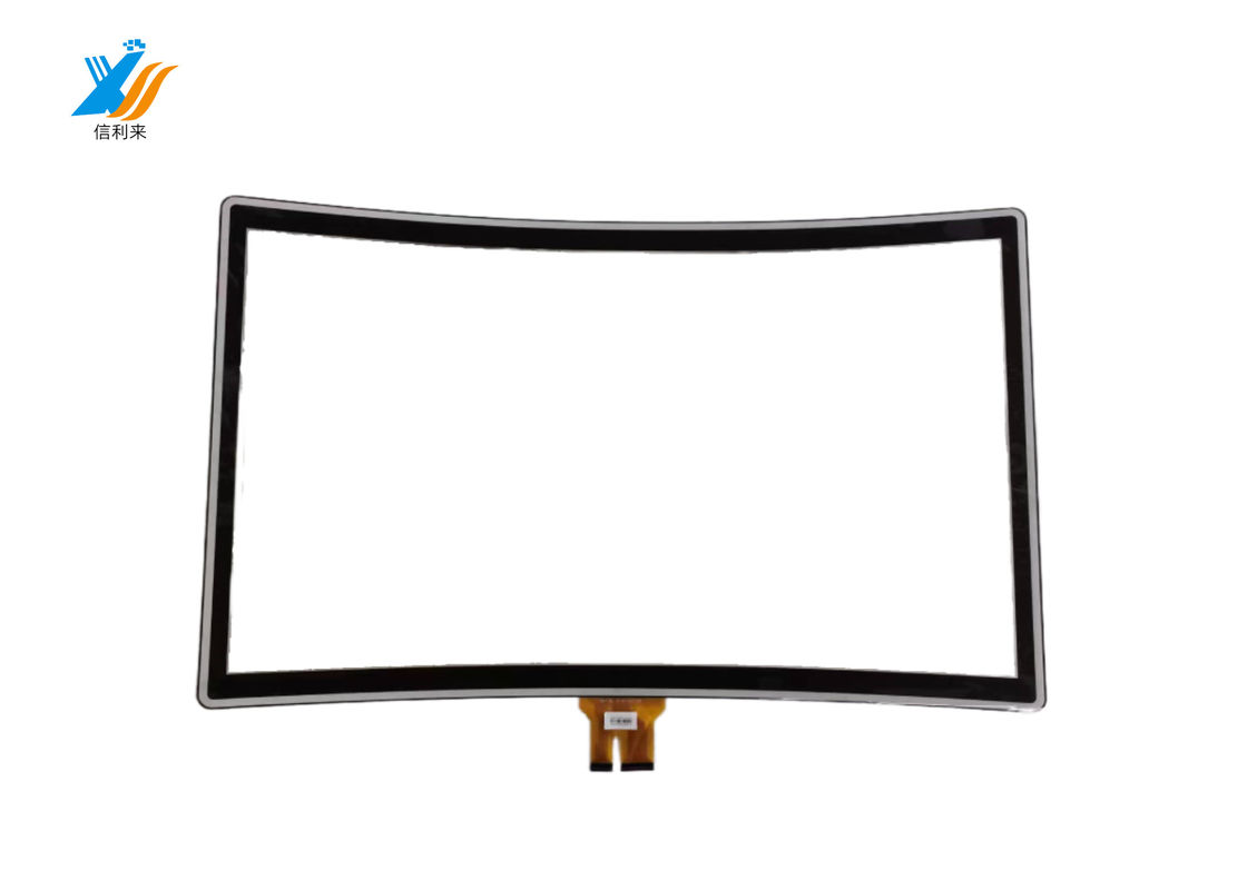 پانل خمیده صنعتی همه در یک کامپیوتر صفحه لمسی خم شده نوع 1500R