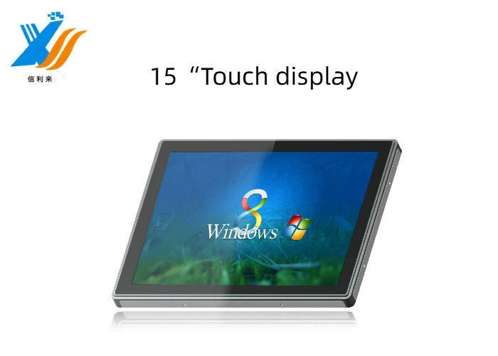 صفحه نمایش لمسی 15 اینچی قابل تنظیم ضد UV AR AG AF LCD LCD با VGA HDMI Tablet PC برای آموزش تجاری پزشکی