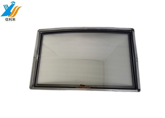 صفحه نمایش لمسی قابلیتی خمیده 32 اینچی ضد آب ضد روغن ضد UV AR / AF / AG