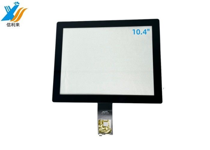صفحه نمایش صنعتی سیاه همه در یک PC PCAP صفحه نمایش لمسی 10.4 اینچی با رابط USB و IIC COF