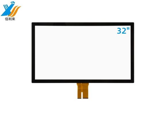 قیمت خوب صفحه نمایش لمسی 32 اینچی GG با ضد روغن ضد UV AR AG AF سفارشی شده برای کامپیوتر تبلت صنعتی آموزش کسب و کار آنلاین