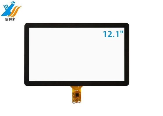 قیمت خوب 12.1 اینچ پروژکتور ظرفیت GG GFF صفحه نمایش لمسی ضد آب ضد روغن ضد UV AR AG AF سفارشی برای آموزش صنعتی پزشکی تجاری آنلاین